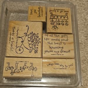 Stampin' Up! Friendship and Celebration Stamps